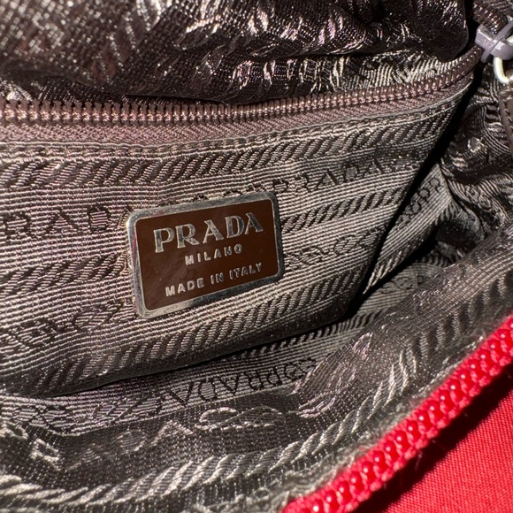 Prada Red Nylon Crossbody - Picture 8 of 9